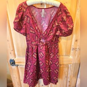 Anthropologie cutout dress size L